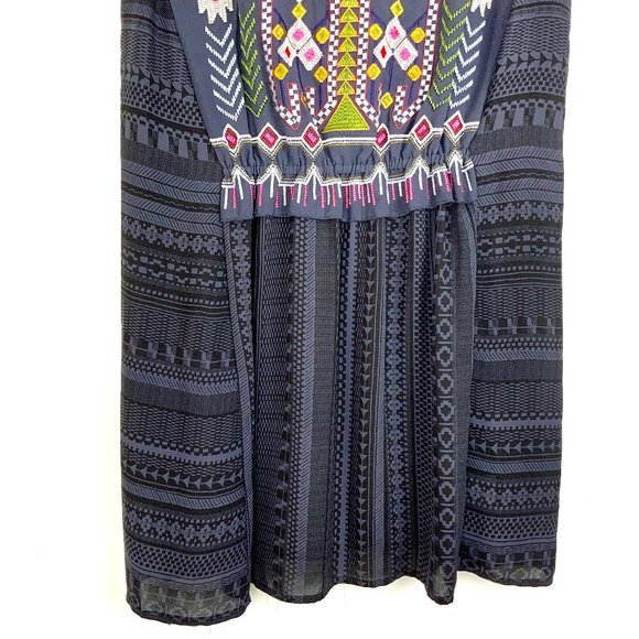 Anthropologie One September Barranco BOHO Embroidered Top Tunic  Sz M - Picture 10 of 16
